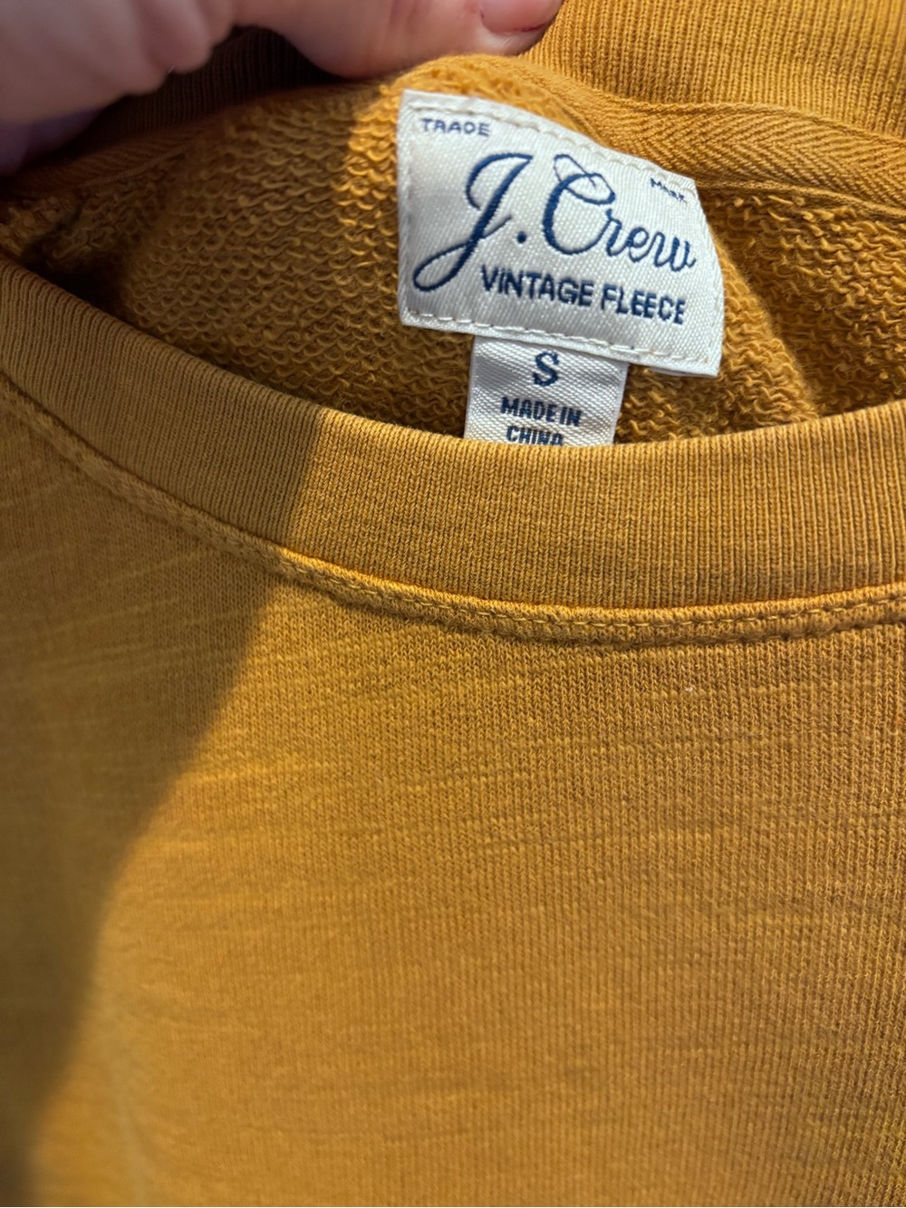 J. Crew pullover sweater in golden butternut squash small - Picture 2 of 3